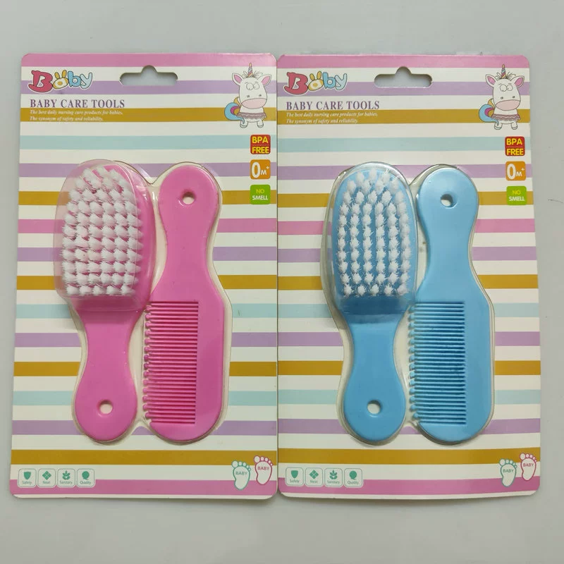 Милый мультяшный детский пластиковый костюм-Расческа с большими глазами, бытовая портативная детская Антистатическая Массажная расческа небольшого размера