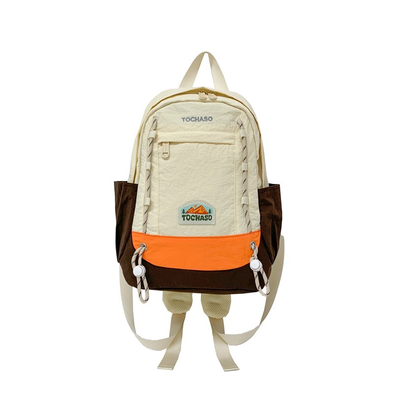 Mochila de moda coreana para niños y niñas, mochila de alta capacidad para estudiantes de escuela primaria, nueva mochila para niños con cuerda extranjera.