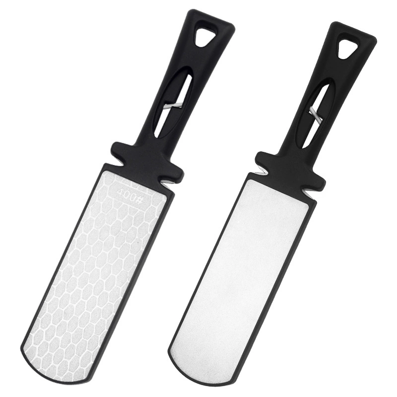 The new double -sided five -sided grinding knife grinding venomo multifunctional grinding sword rod fast home creative grinding stone grinding scissors