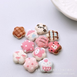 15mm�p�渡��ӡ���ɐ۷�ɫϵ��ͨС÷���Q��ɢ��diy܇���Ʒ���