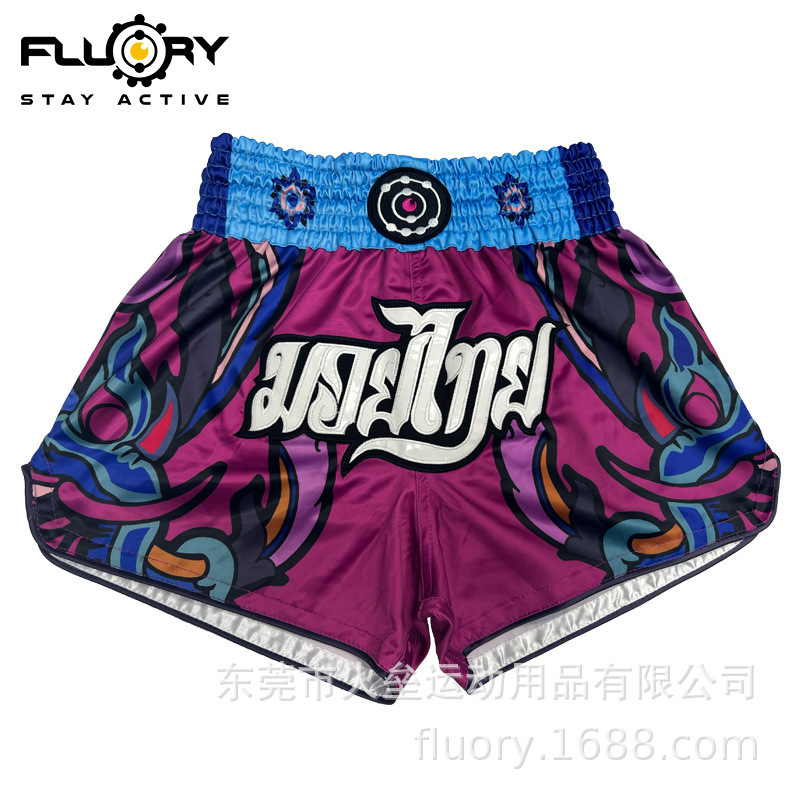 FLUORY FIRE BASK THAI SHORTS SANDA FIGHTING FIGHTING TRAINING COMING CHILDREN ADULT PRINTED Boxing PORTS 2024 NEW FLUORY FIRE BASK THAI SHORTS SANDA FIGHTING FIGHTING TRAINING COMING CHILDREN ADULT PRINTED Boxing PORTS 2024 NEW