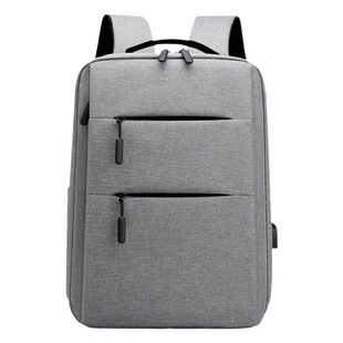 Cross-border backpack large capacity simple business commuter backpack 16-inch laptop bag gift schoolbag customization