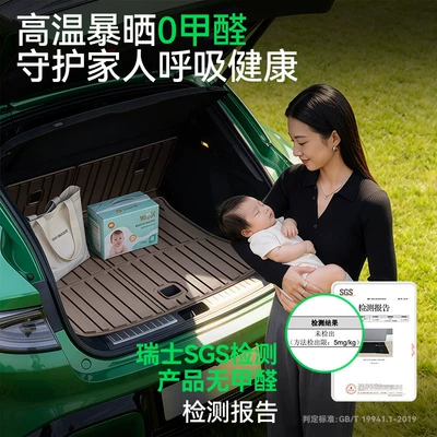 Trunk Mat — integrated trunk mat accessories
