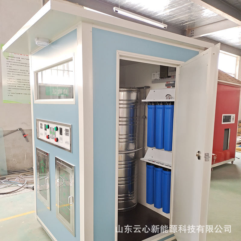 小区软化水设备直饮水净水机售水小屋 农村直饮水站桶装水小房子