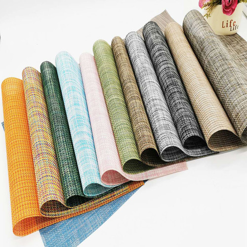 Carefully selected cross-border Western placemats Teslin placemats insulation mats 22 series home non-slip waterproof placemats