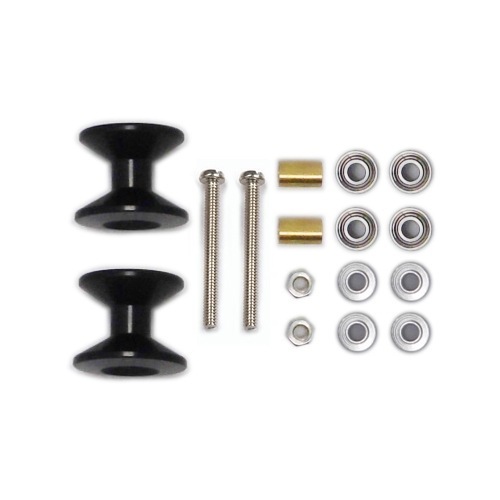 Factory direct four-wheel drive upgrade parts aluminum alloy 12-13mm two-section guide wheel guide wheel spot