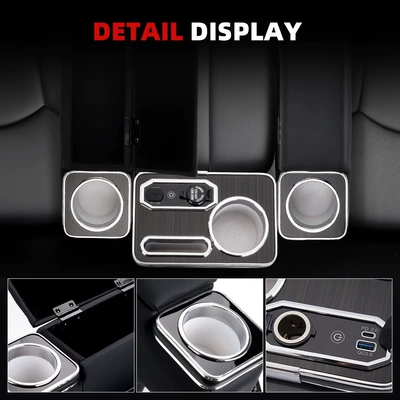 Armrest Box, No-Drill Storage | Armrest box