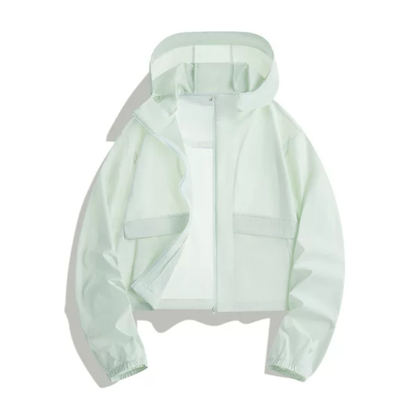 Ykk Zipper 2026 Summer New Lightweight Sun Protection Clothing Upf50+ Anti-Uv Stretch Windbreaker Jacket for Women