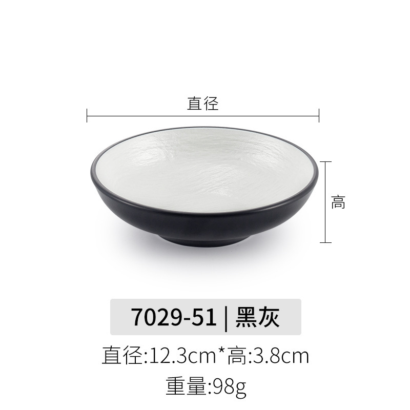 メラミン小皿磁器韓国風丸皿スナック皿鍋レストラン調味料ディップ醤油酢皿業務用|undefined