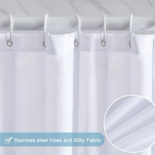 Gradient digital printing shower curtain, waterproof bathroom curtain, polyester thickened shower cover, bathroom curtain cross-border wholesale