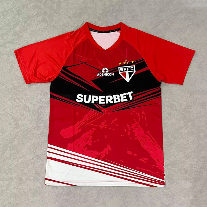 2526 Real Madrid Barcelona Arsenal camiseta de casa Inter Betis nacional de fútbol de Sao Paulo tres marca completa