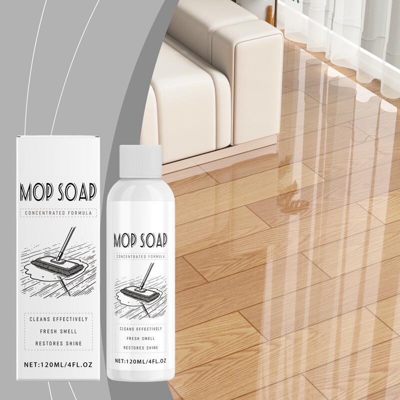Floor Cleaning Agent, Refreshing Mop for Hardwood Floors and Tiles, Gloss Polishing, Daily Maintenance Cleaning Agent