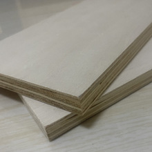 CARB P2认证漂白杨木家具板 杨木多层板 防潮橱柜板 异形可做白栓