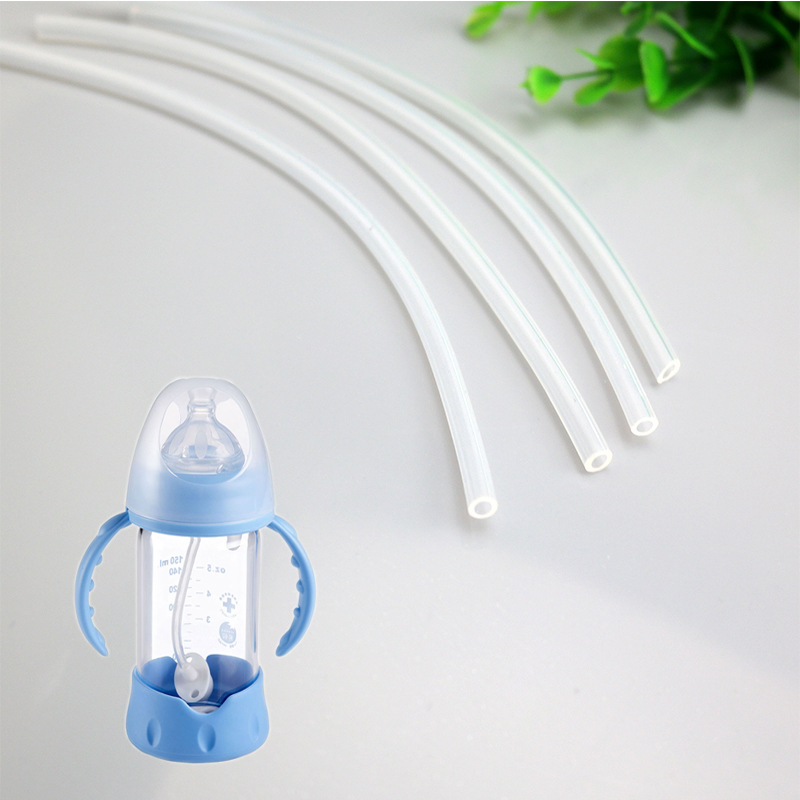 硅胶软管食品级硅胶管水杯吸管奶瓶吸管3*5MM透明硅胶管免费拿样