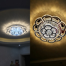 大厅客厅吸顶灯会所KTV宾馆入口酒店大堂创意水晶灯直径1.2 1.5米