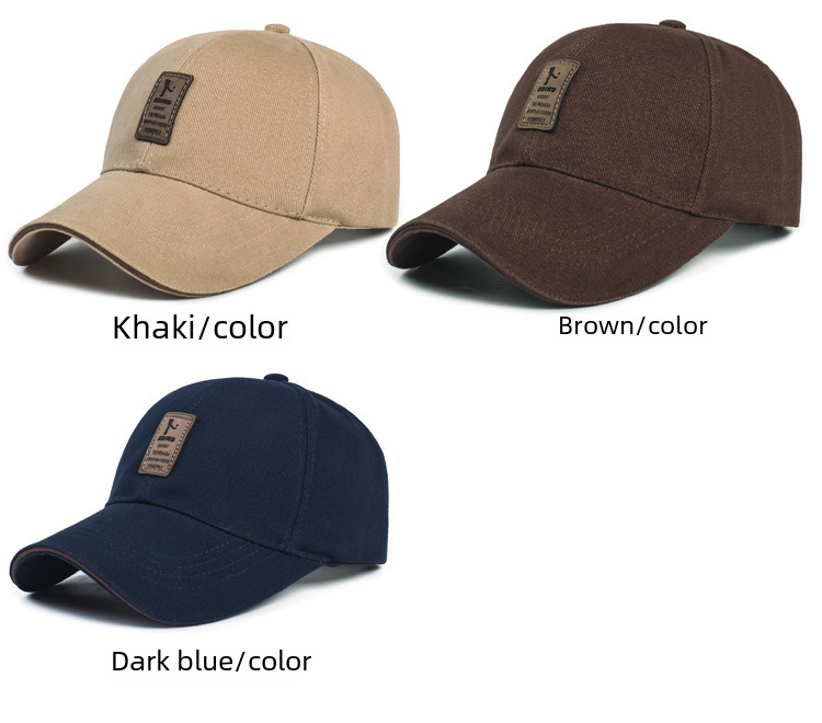 Hat Men and Women's Spring and Summer Cotton Baseball Cap Autumn and Winter Korean Sports Sun Hat Cap Sunscreen Sun Hat_voghion.com