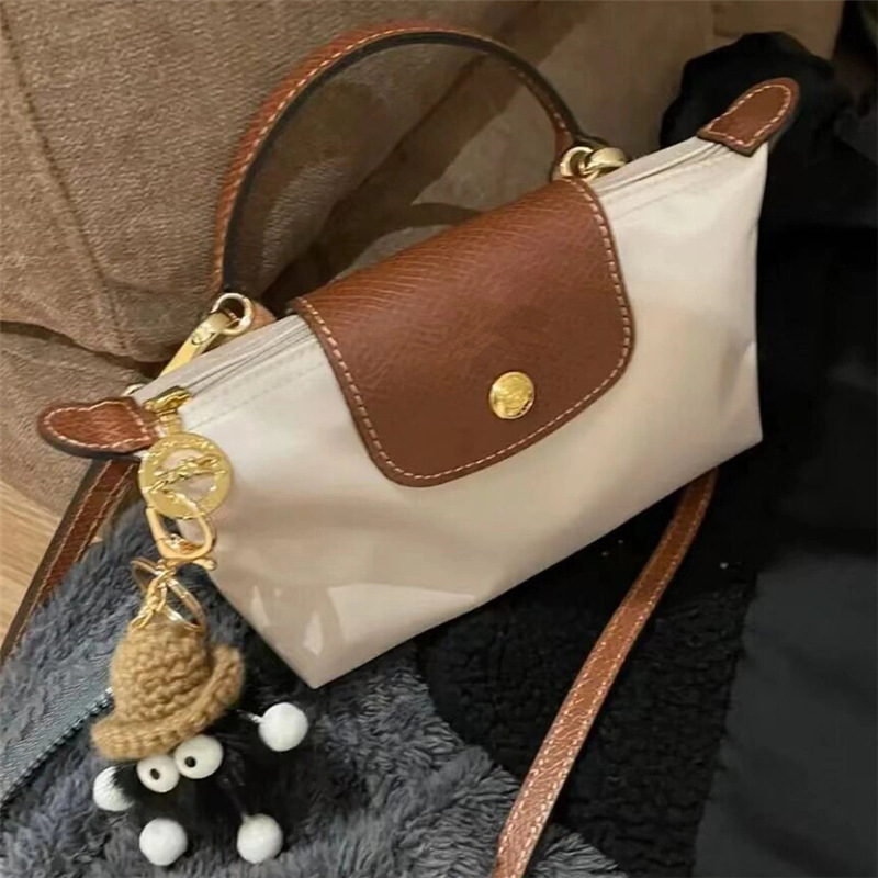 龙骧包mini饺子包迷你零钱包尼龙手提包斜挎包精致迷你小包包女包