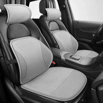Waist support — Seat Cushion Car Seat Cushion - ink-gray-headrest