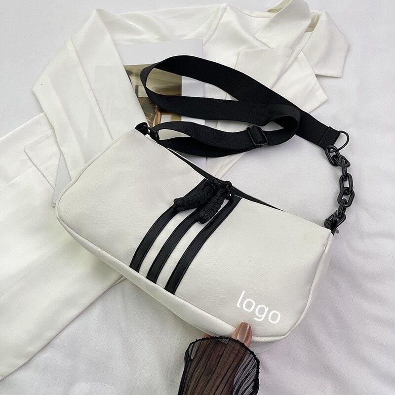 高級感オックスフォード布ファッションブランドのショルダーバッグ大容量ファッションカジュアルチェーンの斜め掛けショルダーバッグ