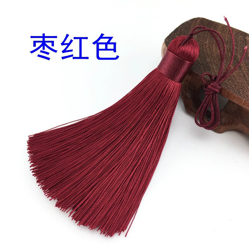 High-end silk soft pendant with tassels, (Physicals)
