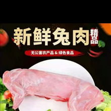 重庆新鲜兔肉整只现杀活兔子肉冷冻兔生鲜去头白条肉兔顺丰包邮