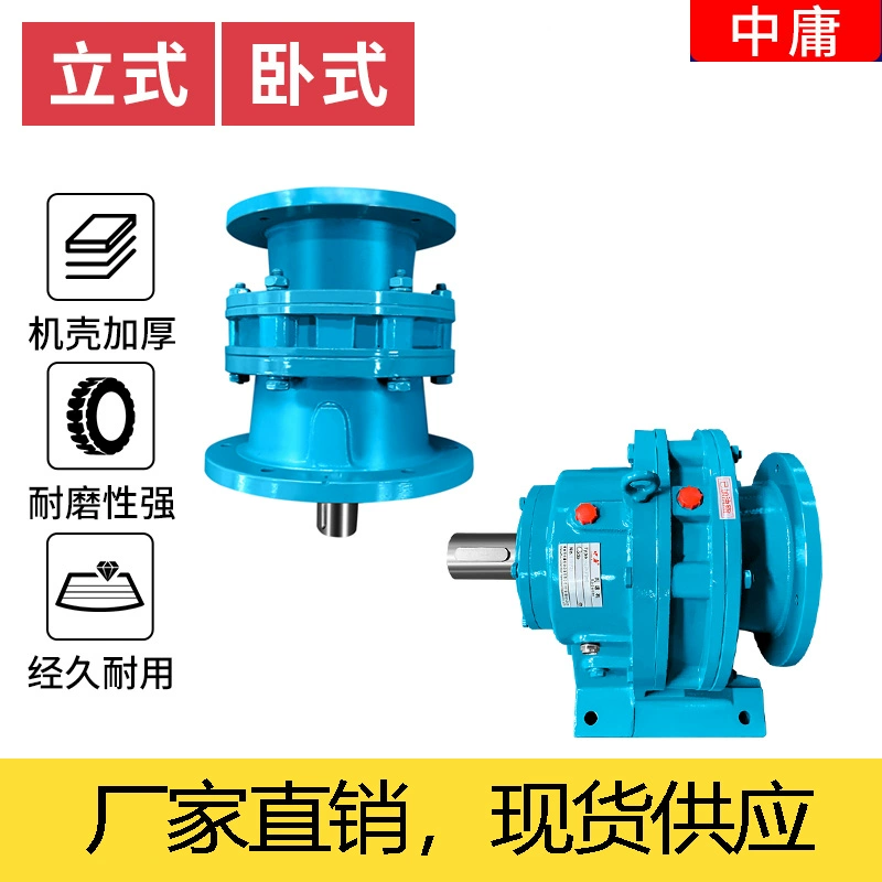 Циклоидный игольчатый редуктор BWDXWDBLDXLD с разъемным фланцем горизонтальный вертикальный