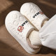 Waterproof Cotton Slippers Women's Autumn and Winter Indoor Home 2024 New Style Warm Plush Outer Wearing Cotton Shoes