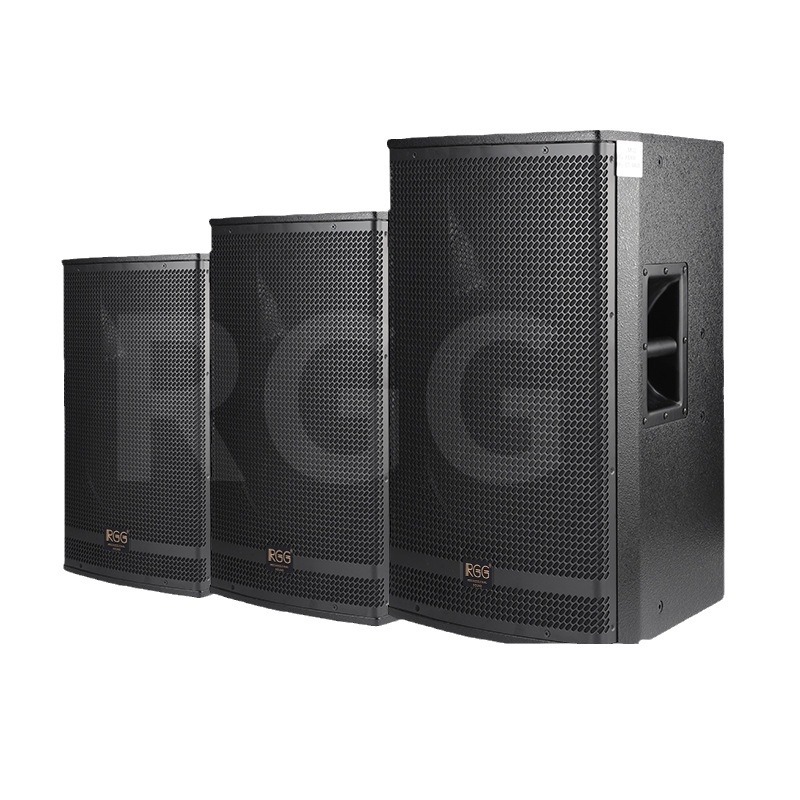 10 pulgadas 12 pulgadas 15 pulgadas altavoces activos de pared acampado de alta potencia de madera sonido activo profesional