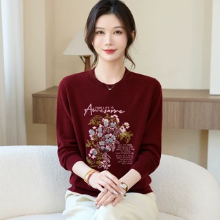 妈妈装秋冬装W007-26102-205-398