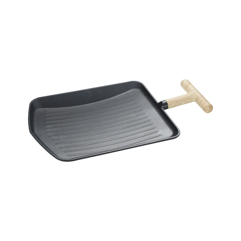 Camping iron barbecue bar barbecue barbecue antibacterial spot wholesale wheat rice baking tray out outdoors with barbecue meat plate
