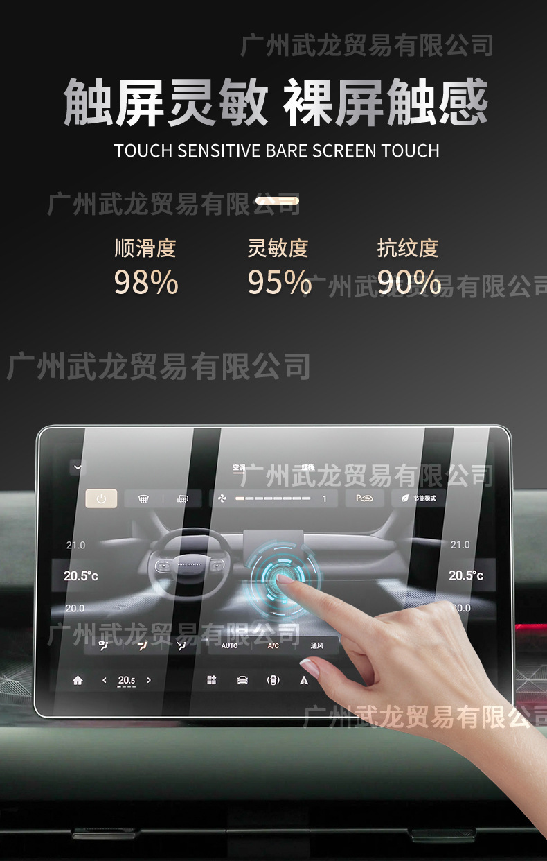 Suitable for 25 Dongfeng Nano 06 Instrument Navigation Screen Tempered Film Central Control Protective Film Modified Car Supplies