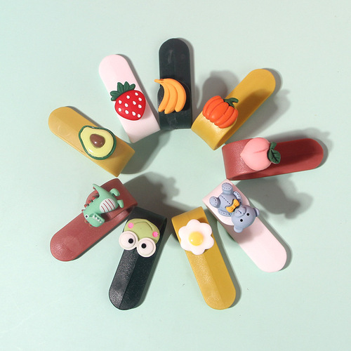 Cartoon J-shaped hook, strong nail-free glue, kitchen wall wall hook, dormitory door back porch key hanging hook
