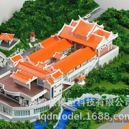 Architecture Antique Model Design Processing Marketing Center Exhibition Hall Sand Table