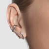 Small design brand ear clips suitable for men and women, no pierced ears