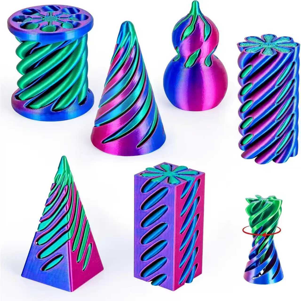 Impresión 3D Juegos descomprimidos Impossible Cone Impossible Cone Fidget juguete vórtice juguetes