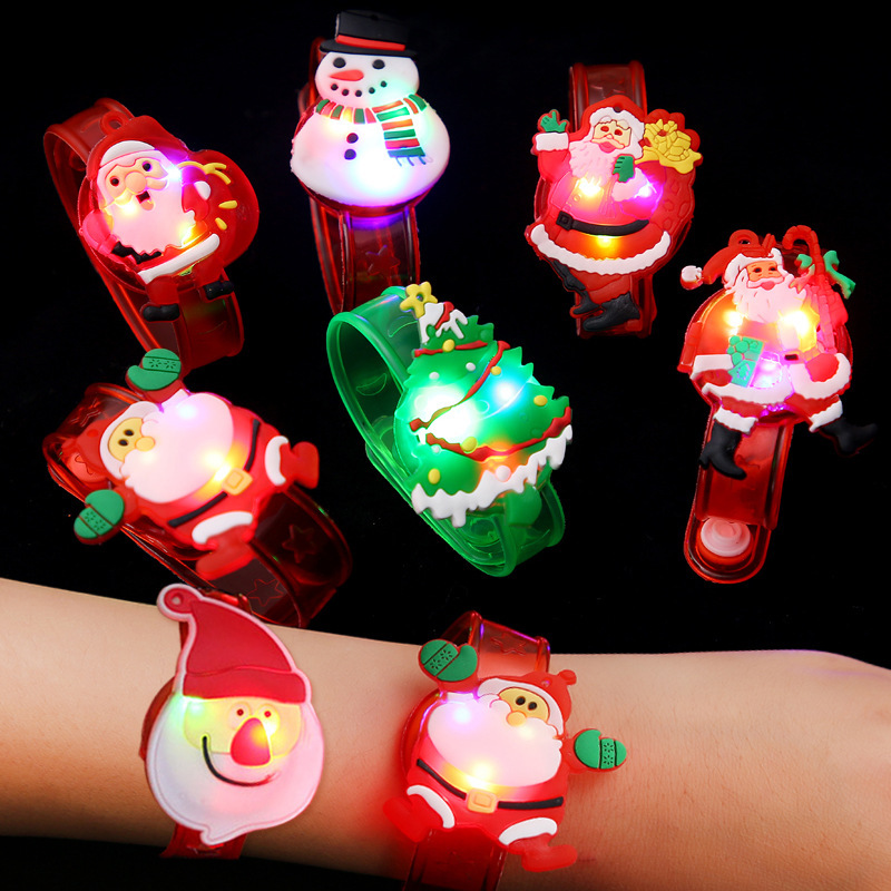 Christmas gifts children's small gifts luminous bracelet toys creative decorations kindergarten send children and students Christmas gifts children's small gifts luminous bracelet toys creative decorations kindergarten send children and students