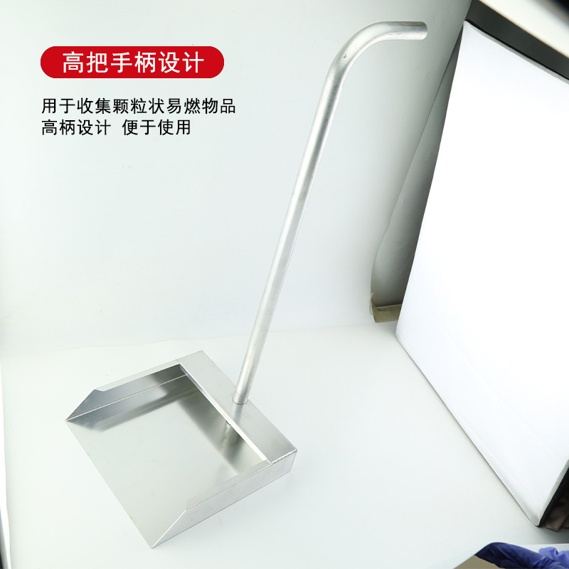 방폭 쓰레기통 250*270MM 손잡이가있는 순수 알루미늄 쓰레기통