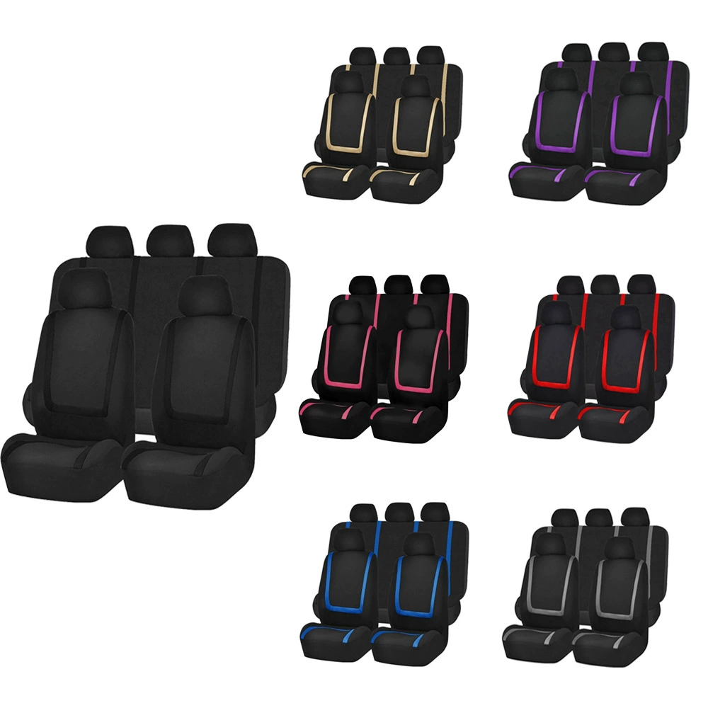 Чехол на Автомобильный стул для внешней торговли, чехол на сиденье, общие термины написания слов, ткань, полиэстер, наволочка, комплект из 4 предметов, комплект из 9 предметов, эксклюзивный трансграничный