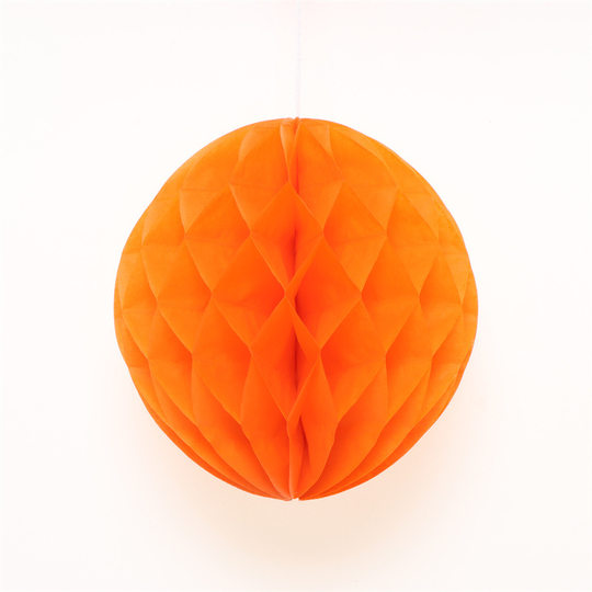 New Year's Day Day Shopping Mall Event Pendant Honeycomb Ball Wedding Room Column Decorations Craft Paper Honeycomb Ball