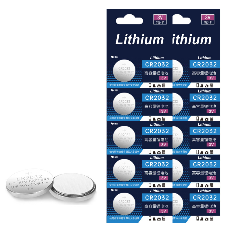 High current CR2032 Chinese card button battery body scale car remote control key computer motherboard electronics High current CR2032 Chinese card button battery body scale car remote control key computer motherboard electronics