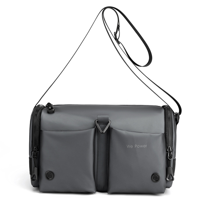 Wepower nueva marca de moda hombro bolsa de mensajero de los hombres casual espalda hombro bolsa de montar funcional bolsa de mensajero