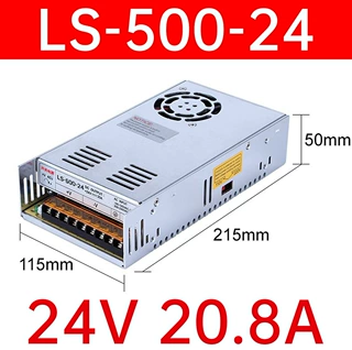 S-500W-12V16V24V33A大功率工业供电36V48伏直流可调开关电源