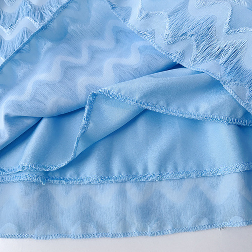 Girls summer dress, children's mesh skirt, cross-border halter neck dress, fantasy tassel children's princess dress