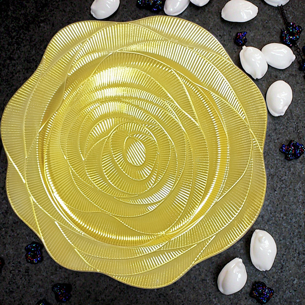 Fabrica directa platos galvanizados platos de boda platos de comedor caseros europeos platos de carga calientes