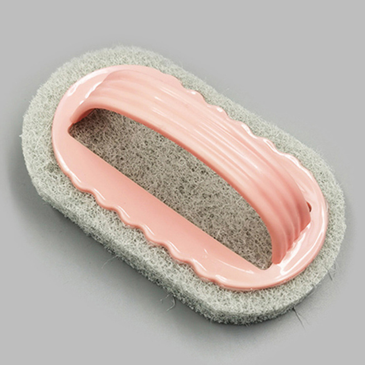 Cepillo de limpieza de baldosas de cocina Cepillo de limpieza multifunción con mango Cepillo de descontaminación de estufa Cepillo Baijie Limpiador de esponja de limpieza de pared