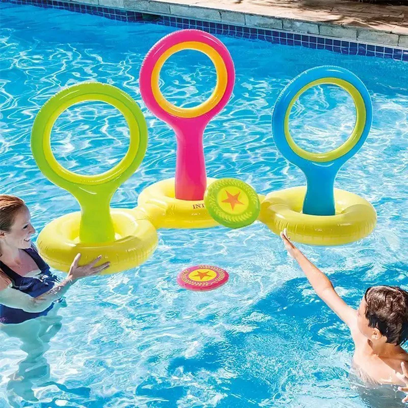 Заводская поставка воды надувные Фрисби Для бросания развлекательных игрушек летние открытый бассейн надувной игровой наконечник