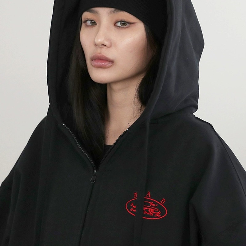 Same Style For Men And Women Badblood Bcac Series Retro Loose Camouflage Sweatshirt Women's Niche Hoodie Sports Jacket_viptrois.com