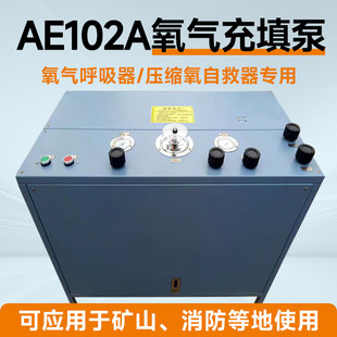 Ae102A Oxygen Filling Pump Emergency Rescue Use Coal Mine Oxygen Filling Pump Self-Rescuer Oxygen Filling Pump