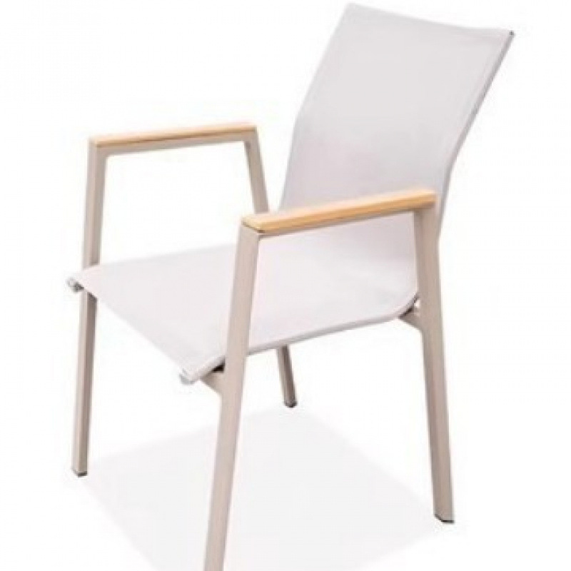 Mesa y silla de aluminio al aire libre Mesa y silla de balcón silla de patio comedor al aire libre hotel de cabina silla de bar muebles al aire libre