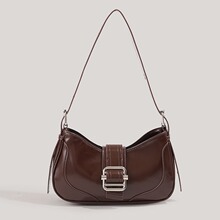 CHARHP&KEJNT正品小众复古腋下单肩包2024款辣妹轻奢法棍包斜跨包